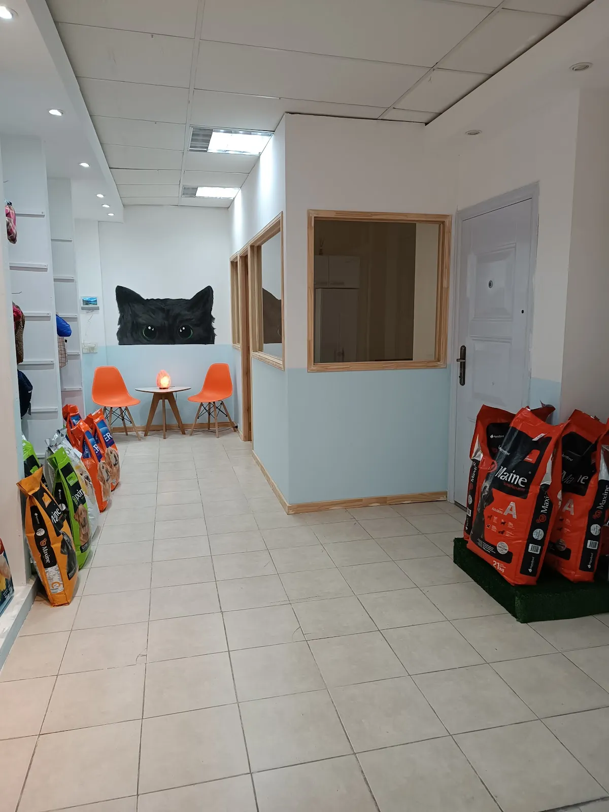 Interior de Veterinaria Petit Amor, la clínica veterinaria de Sarandí 1166, Maldonado